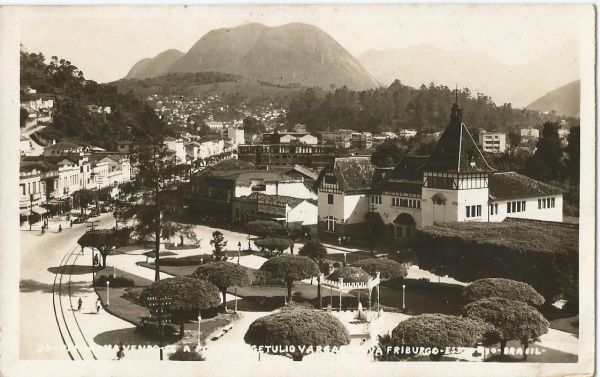 Cartão Postal : Clube de Xadrez - Nova Friburgo - RJ.