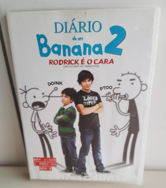 DVD - DIÁRIO DE UM BANANA 2 - RODRICK É O CARA - Filme dirigido por David