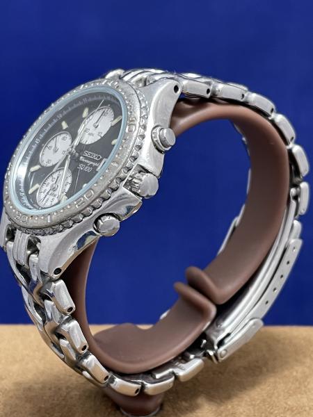 Seiko Chronograph SQ100 vintage 39mm, movimento quartzo