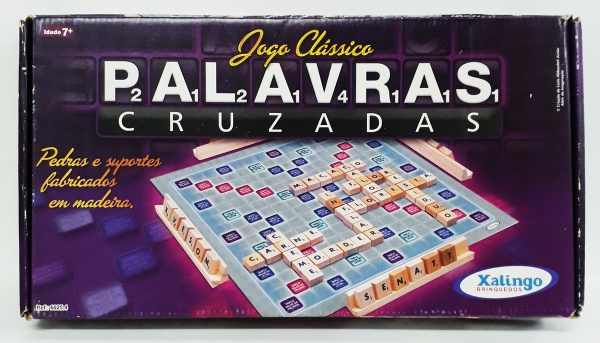 Jogo De Palavras Cruzadas - 60254 - Xalingo - Real Brinquedos