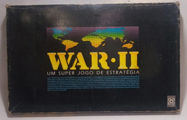 Jogo War O Jogo Da Estratégia Grow Anos 80