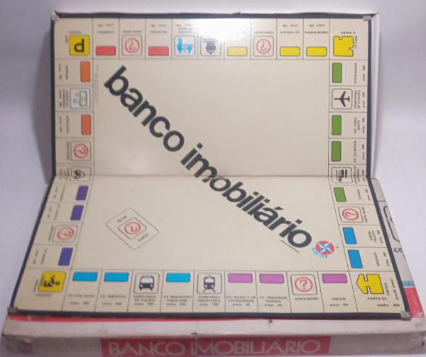 Jogo Banco Imobiliário Anos 80 e 90