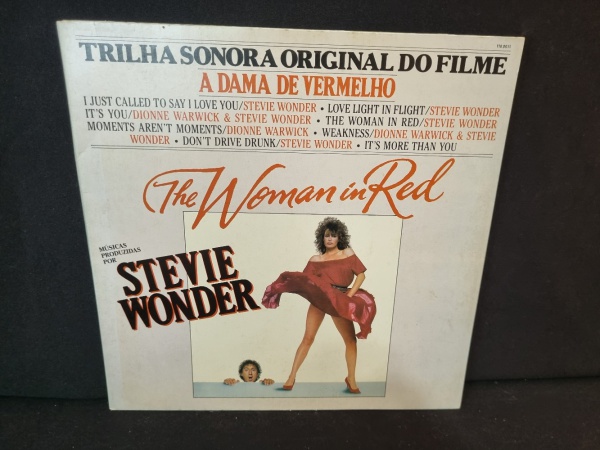 A Dama De Vermelho The Woman In Red - Trilha Filme Lp Disco