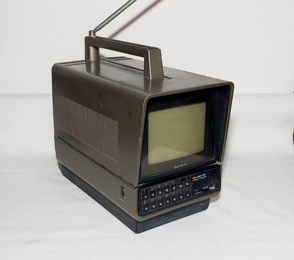テレビ SONY TRINITRON COLOR TV(PORTABLE) ANOS 70/80 - SONY - TV PORTÁTIL JAPONESA, TRINITRON COL