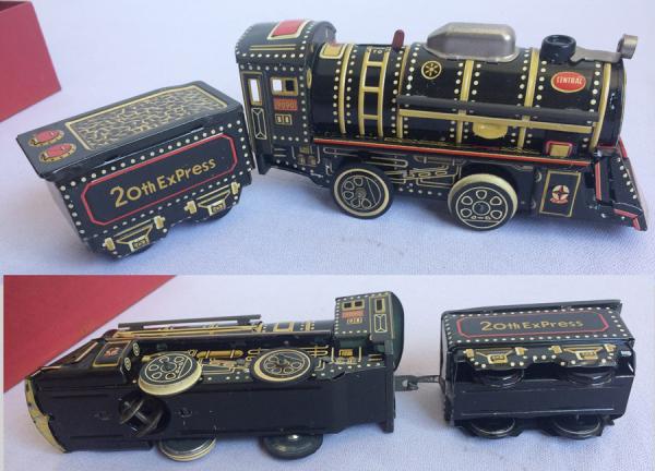 Brinquedo Trem A Corda 9 Peças Com Trilhos E Acessórios em Promoção na  Americanas