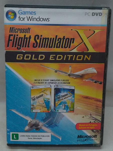  Flight Simulator X - Gold Edition (PC) : Flight Simulator X:  Video Games