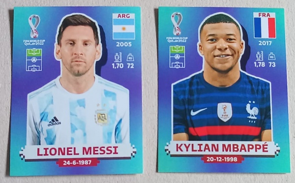 Figurinha Mbappe Album Copa Do Mundo 2022 Qatar - Craque França