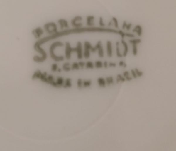 Bule de Chá em Porcelana Schmidt  Móvel de Antiquário Schmidt