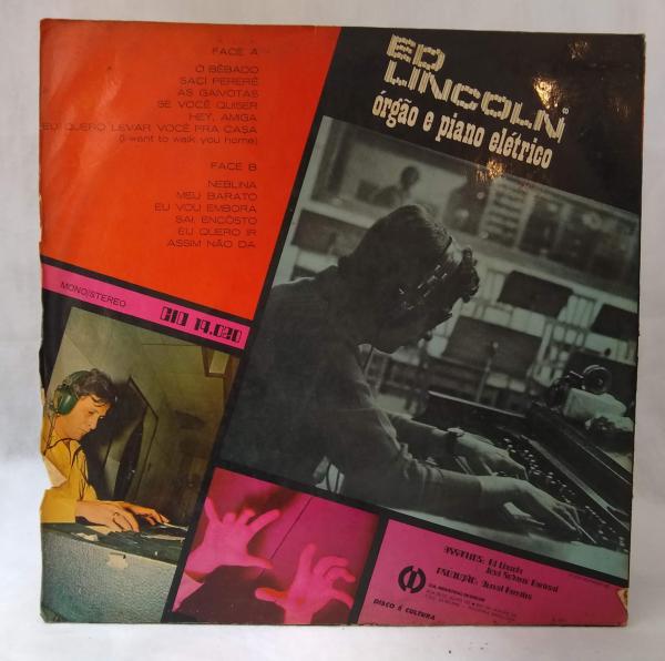 VINIL, ÓRGÃO E PIANO ELÉTRICO, ED LINCOLN, 1971, CID, C