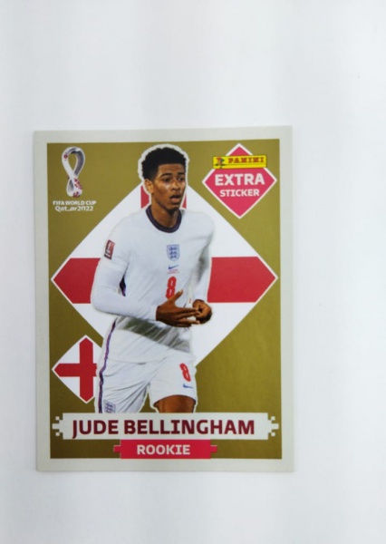Copa 2022 - Figurinha Extra Legend JUDE BELLINGHAM - OU