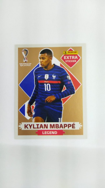 Mbappé Base Legend Figurinha Copa 2022