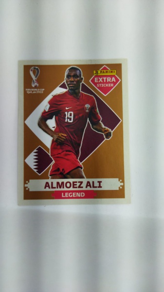 FIGURINHA LEGEND KYLIAN MBAPPÉ BRONZE - EXTRA STICKER - COPA DO MUNDO 2022