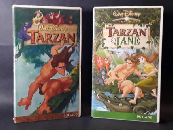 Filme Vhs Tarzan Desenho - Dublado