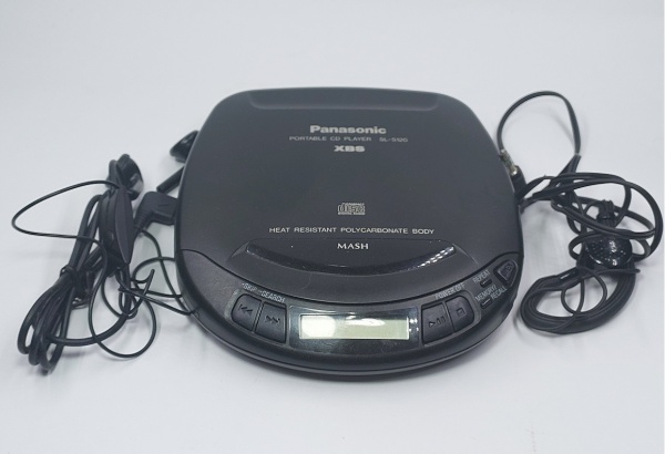 Discman Panasonic Sl-S120 XBS- Portable Player em bom e