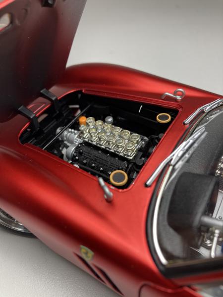Ferrari 250 GTO Hot Wheels Elite Vermelha Escala 1/18 m