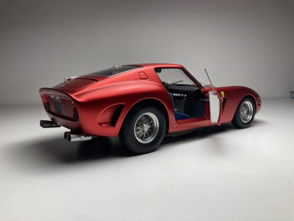 Ferrari 250 GTO Hot Wheels Elite Vermelha Escala 1/18 m