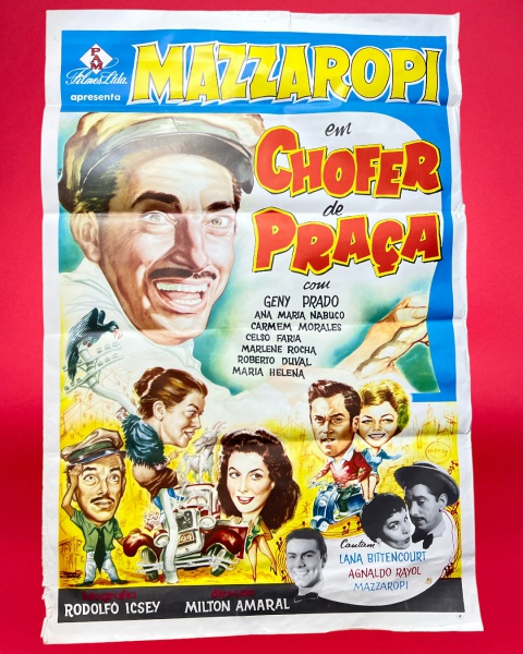 MAZZAROPI (1912-1981) - CARTAZ ORIGINAL DE - Jecão, um