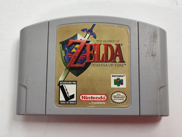 Fita Legend Of Zelda Ocarina Of Time N64 Em Pt Br