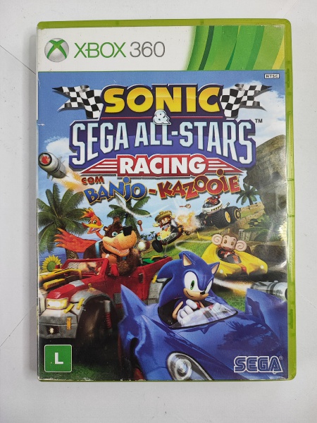 Sonic & Sega All-Stars Racing para Xbox 360 - Sega - Jogos de