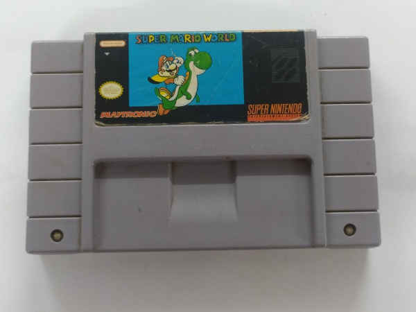 Cartucho Fita Jogo Super Mario World Super Nintendo Snes em