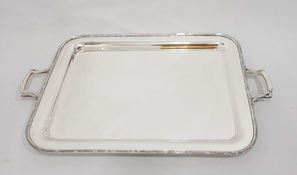 OLRI silver plated tray - Catawiki