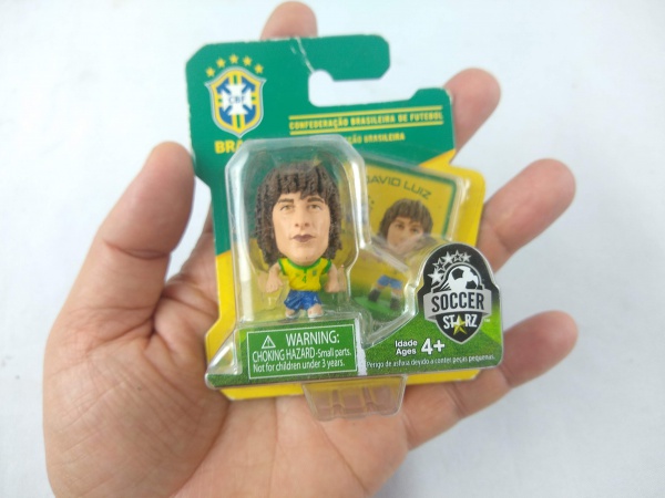 Brinquedo. Miniatura Soccer Starz. Seleção Brasileira