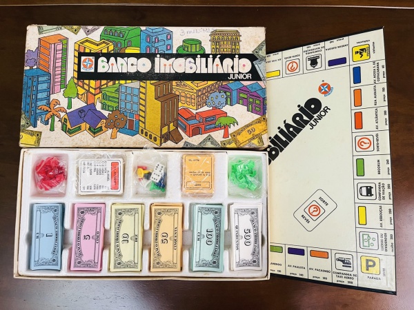 Jogo De Tabuleiro Banco Imobiliário Jr. Estrela