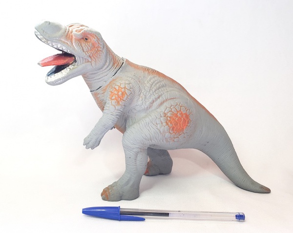 Brinquedo Dinossauro Pterodáctilo Dinopark 28cm Grande Vinil em