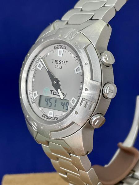 Rel gio original Tissot Touch 41mm quartz refer ncia