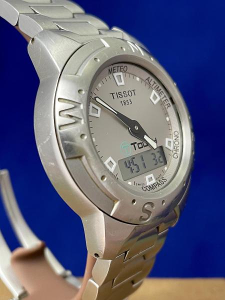 Rel gio original Tissot Touch 41mm quartz refer ncia