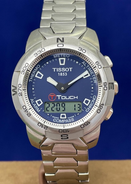 Rel gio original Tissot Touch jogos Rio 2007 41mm quar