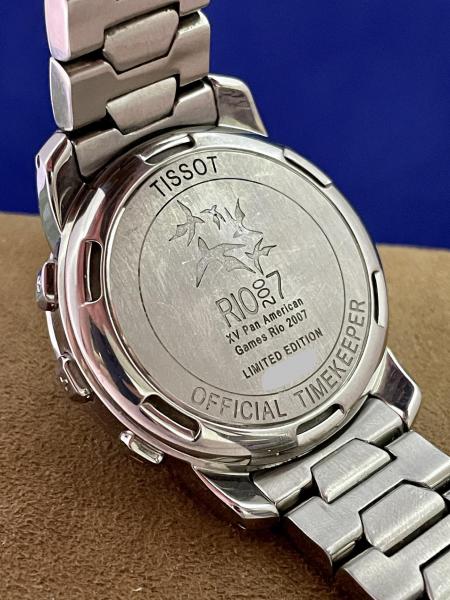 Rel gio original Tissot Touch jogos Rio 2007 41mm quar