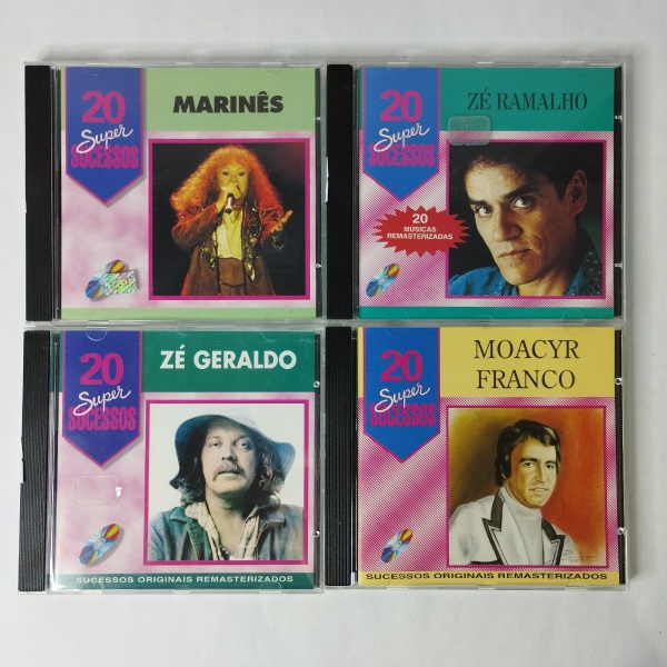CD- lote com 4CDs/ O melhor de Samba/Só pra contrariar