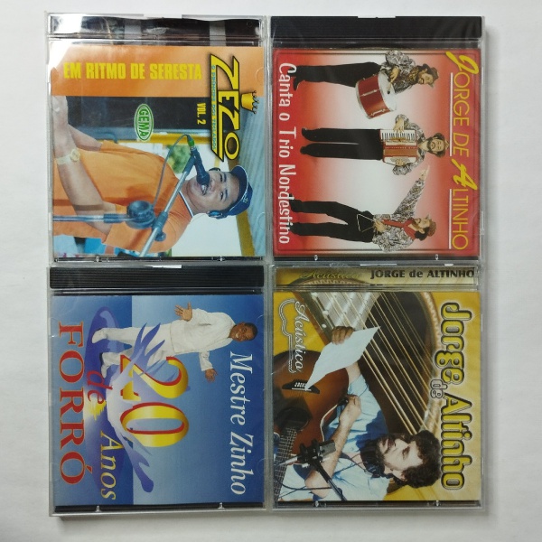 CD- lote com 4CDs/ O melhor de Samba/Só pra contrariar