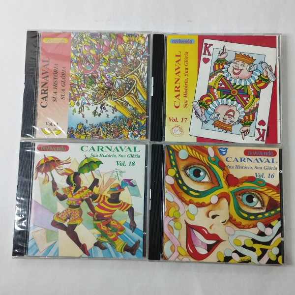 CD- lote com 4CDs/ O melhor de Samba/Só pra contrariar