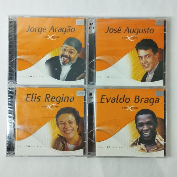 CD- lote com 4CDs/ O melhor de Samba/Só pra contrariar