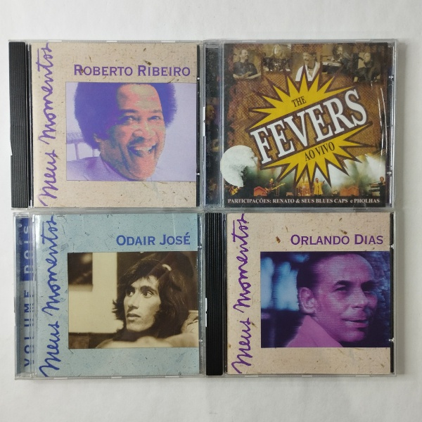 CD- lote com 3CDs/ Meus Momentos/1CD The Fevers-Ao Vivo (LACRADO)