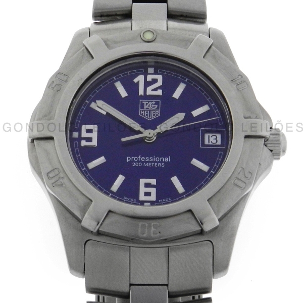 Rel gio Tag Heuer S rie 2000 Exclusive Caixa em A o