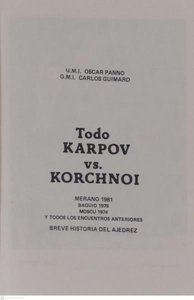 Livros de KARPOV