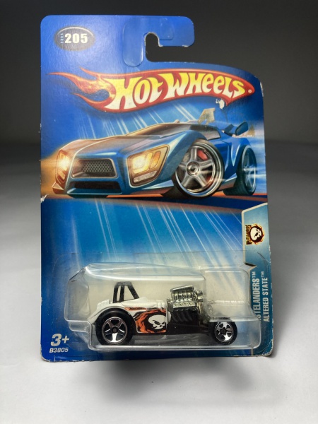 Altered State Branco Hot Wheels Escala 1/64 miniaturas