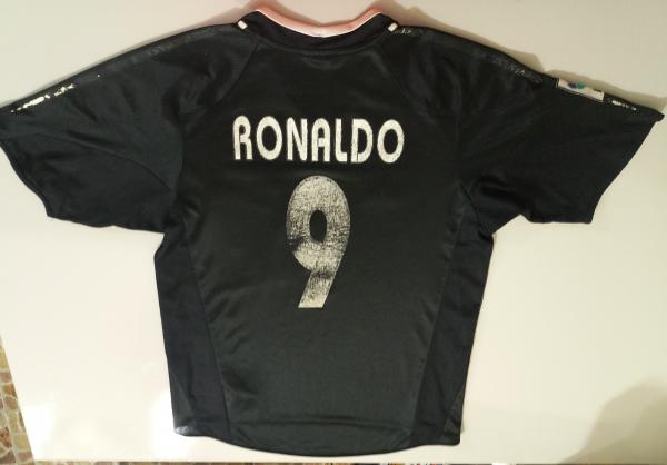 CAMISA REAL MADRID 2004-05 RONALDO FENÔMENO ORIGINAL AD