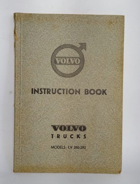 RARO - Original Livro - Instruction Book - VOLVO Trucks - Models