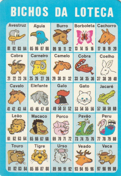 Calendario De Bolso - Jogo do Bicho - 1990 - Casa do Colecionador