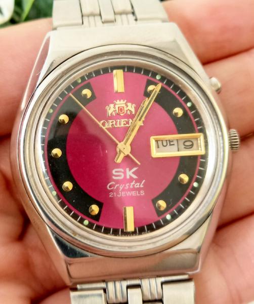 Relógio de pulso Orient SK, Antigo, Automatic, Funciona