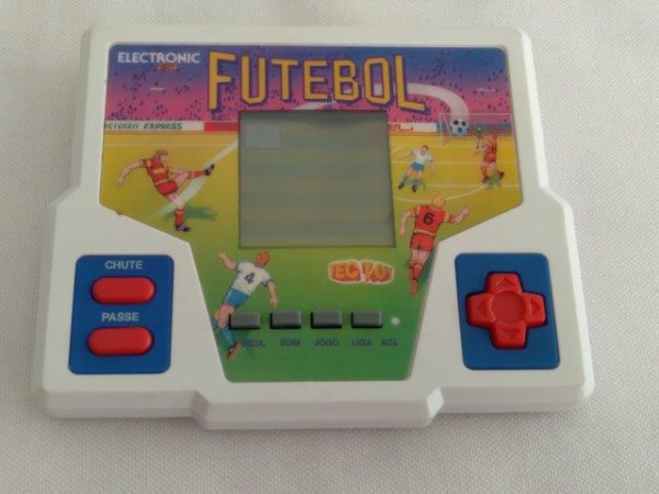 Mini Game Futebol anos 80 90 Raro Handheld Game Soccer Vintage! 80s 90s 