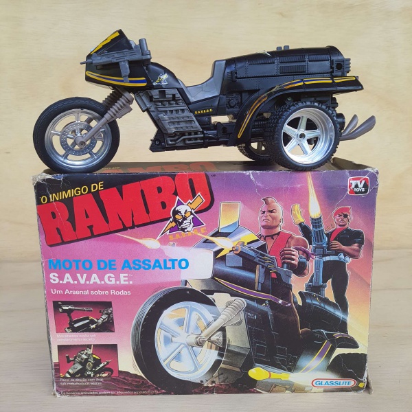 Brinquedo Antigo, Moto Racing Chips Da Glasslite Na Caixa. - R