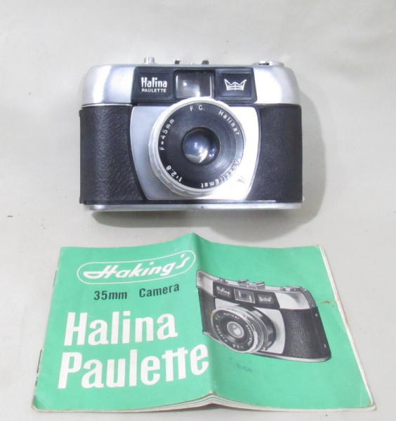 FOTOGRAFIA Máquina fotográfica analógica HALINA PAULE