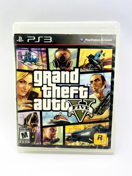 Grand Theft Auto V (Jogo Playstation 3, original, Usado)