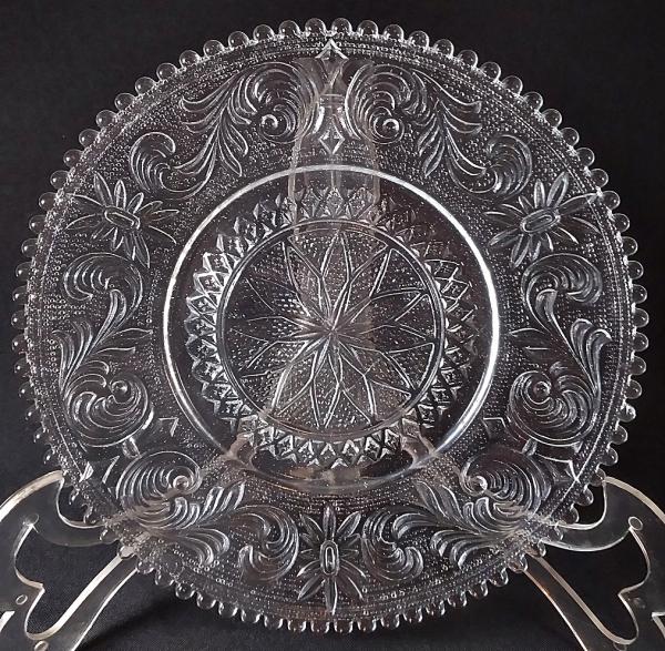 BACCARAT - Raríssimo conjunto de 8 pratos de sobremesa