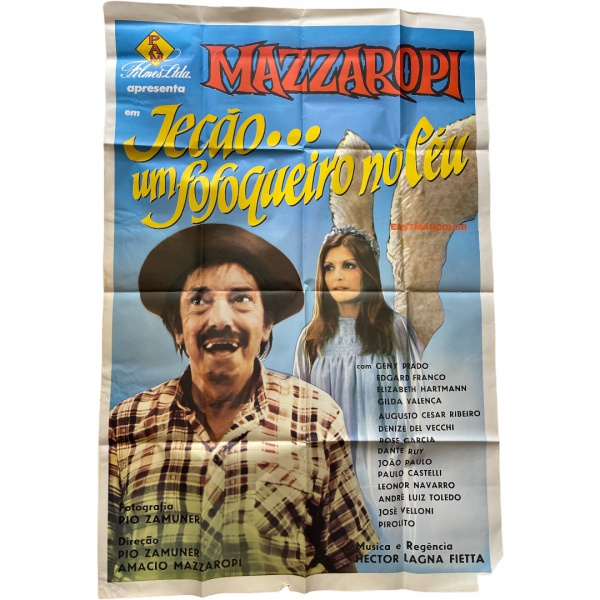 MAZZAROPI (1912-1981) - CARTAZ ORIGINAL DE - Jecão, um